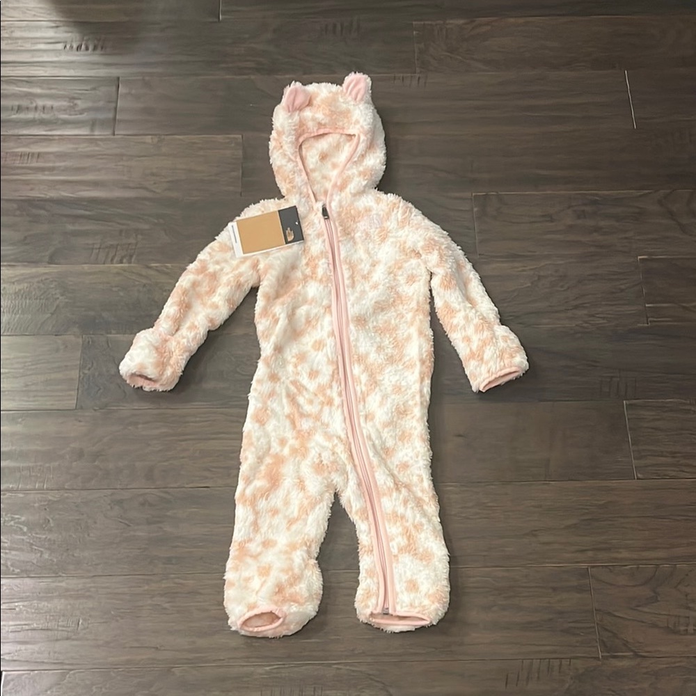 The North Face Baby Bear 1 Piece Winter Suit 12-18 Months Infant new zip